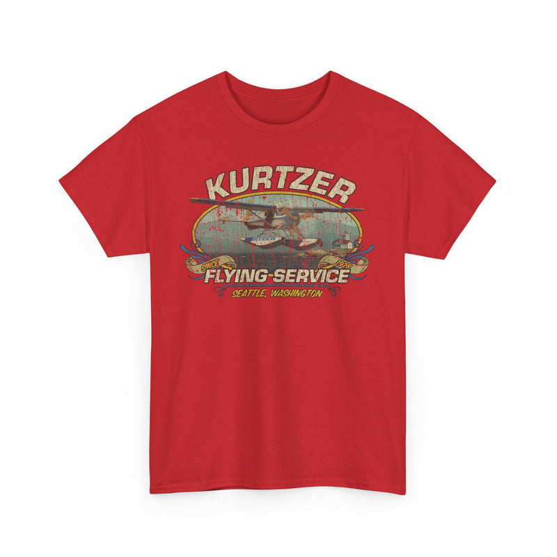 Load image into Gallery viewer, Kurtzer Flying Service 1928 Seattle Washington T-shirt