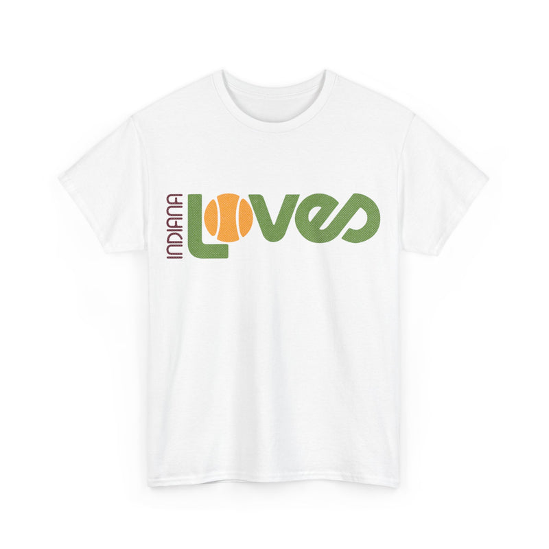 Load image into Gallery viewer, Indiana Loves Team Tennis Retro Nostalgic T-shirt