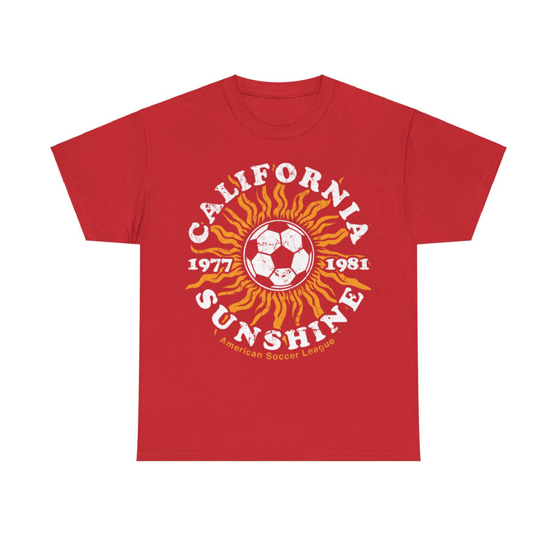 Load image into Gallery viewer, California Sunshine Est 1977 Soccer Team T-shirt