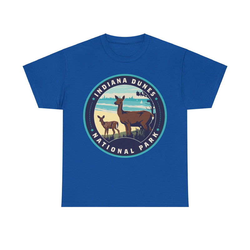 Load image into Gallery viewer, Indiana Dunes National Park Round Logo T-shirt