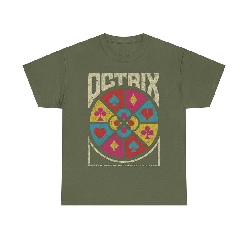 Load image into Gallery viewer, Octrix Game of Eights 1970 Card Game T-shirt
