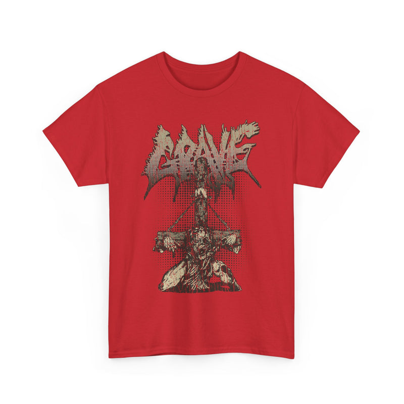 Load image into Gallery viewer, Live The Horror 1992 Grave Death Metal Band Music T-shirt