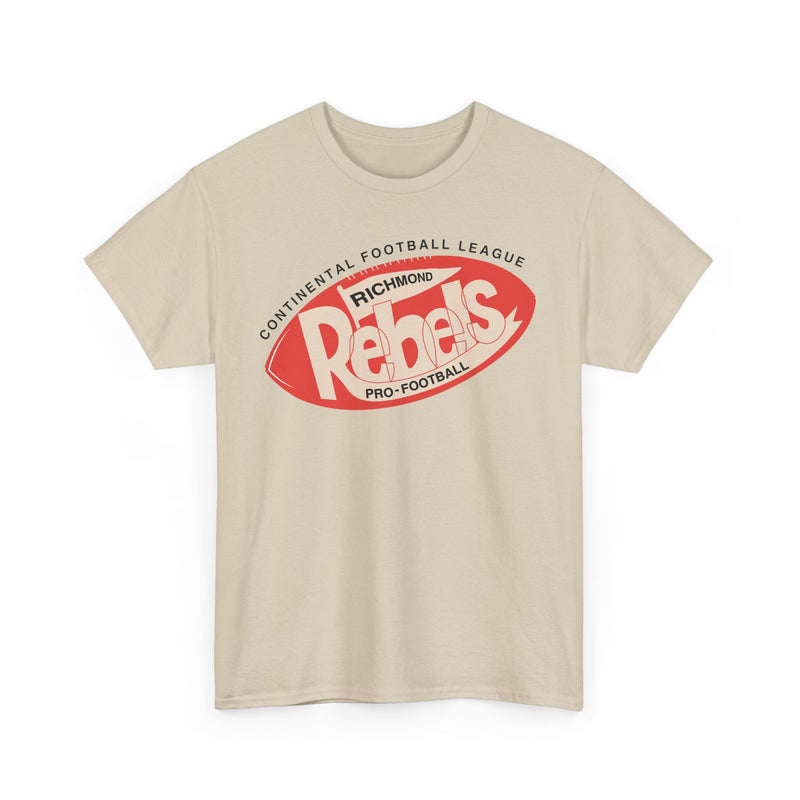 Load image into Gallery viewer, Richmond Rebels Virginia 1964-1966 Football T-shirt