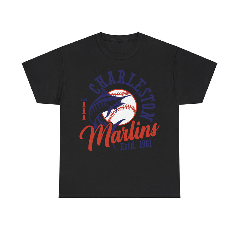 Load image into Gallery viewer, Charleston Marlins Est 1961 West Virginia Baseball T-shirt