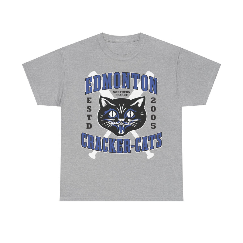 Load image into Gallery viewer, Edmonton Cracker-Cats Est 2005 Canada Baseball T-shirt