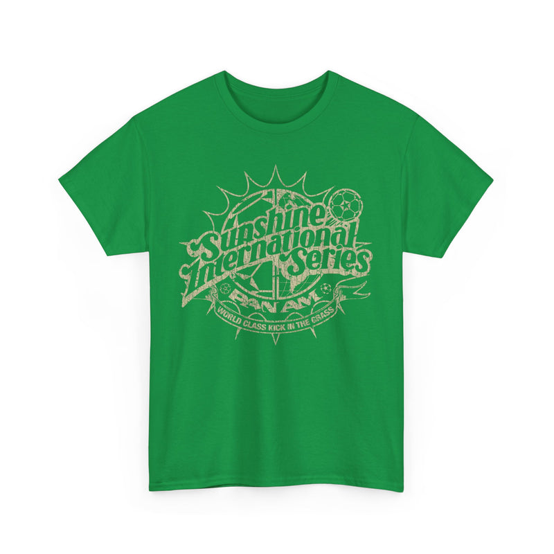 Load image into Gallery viewer, Sunshine International Series 1982 Pan Am Soccer T-shirt