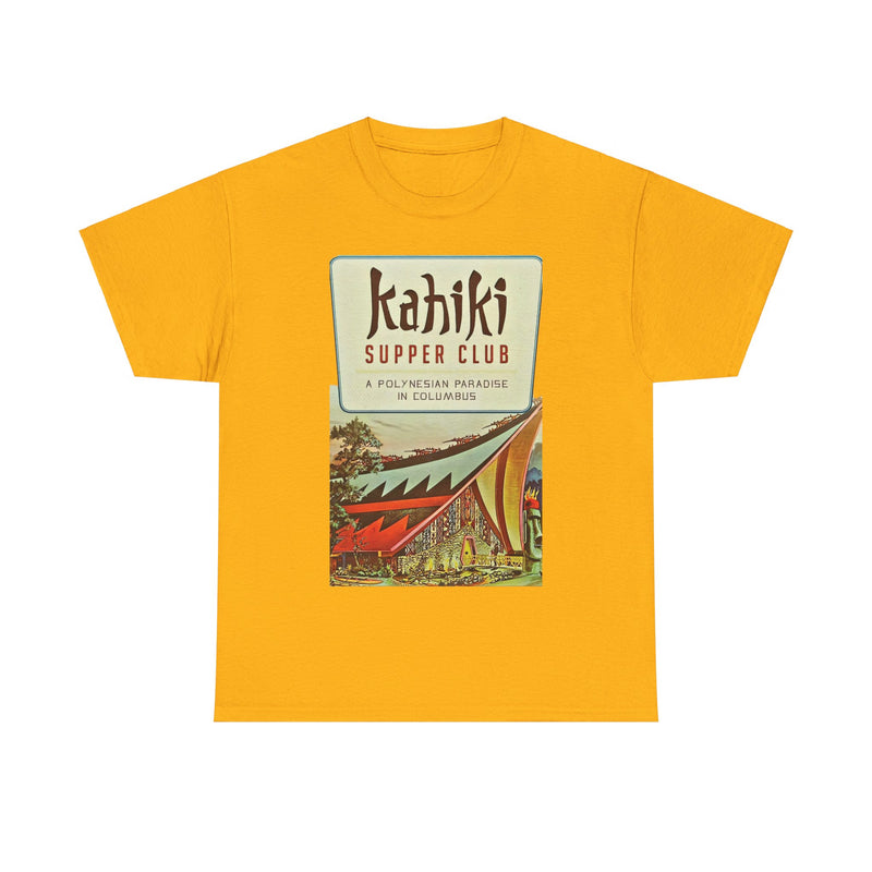 Load image into Gallery viewer, Kahiki Supper Club Columbus Ohio Bar Restaurant T-shirt