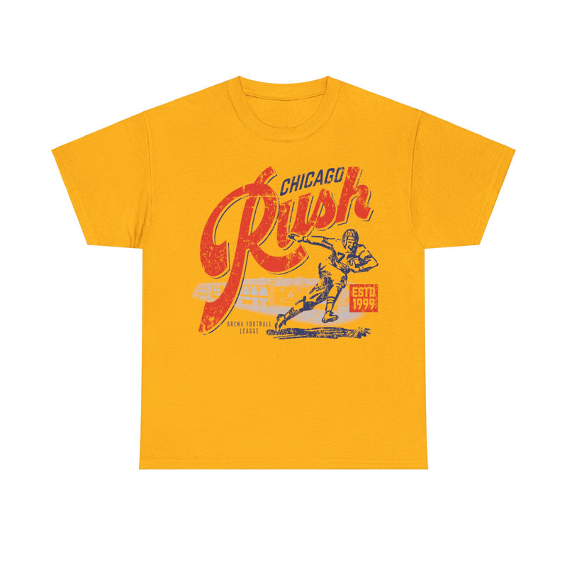 Load image into Gallery viewer, Chicago Rush Est 1999 Illinois Football Team T-shirt
