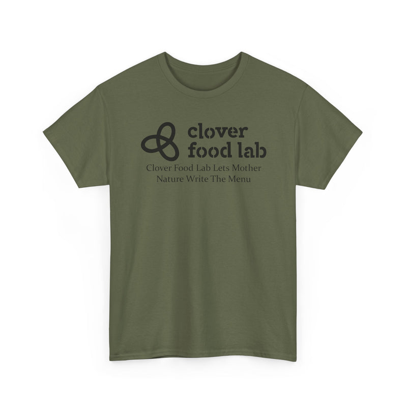 Load image into Gallery viewer, Clover Food Lab T-Shirt - Restaurant Chain Logo Tee - Vegetarian