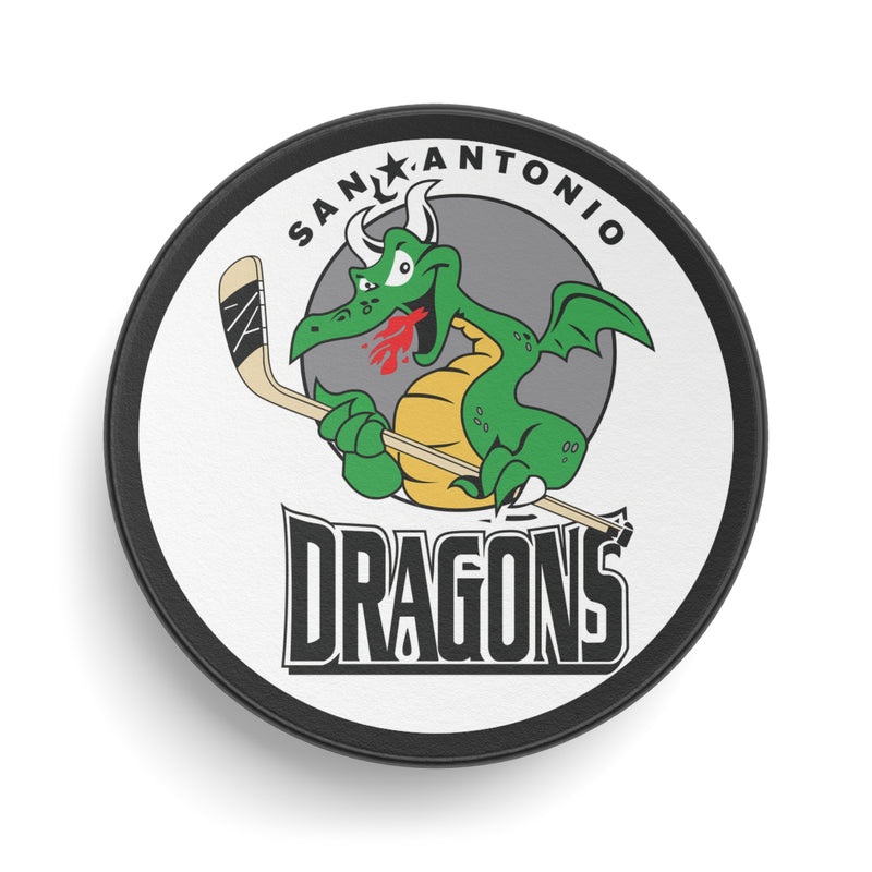 Load image into Gallery viewer, San Antonio Dragons Texas 1996-1998 Hockey Puck