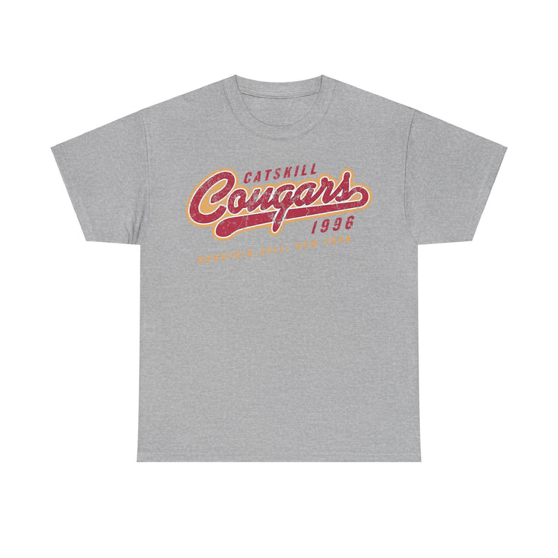Load image into Gallery viewer, Catskill Cougars Est 1996 New York Baseball Team T-shirt