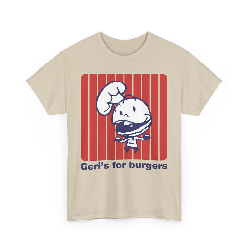Load image into Gallery viewer, Geri's For Burgers Vintage Restaurant Chain Logo Diner T-Shirt