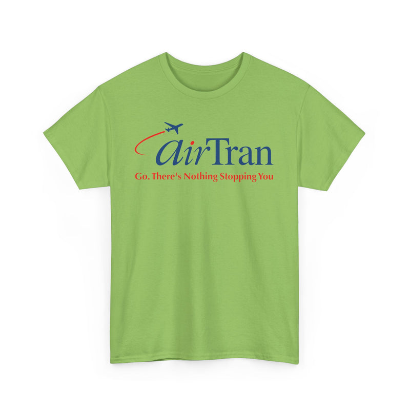 Load image into Gallery viewer, Air Tran Go There's Nothing Stopping You Vintage Airline Logo Aviation T-shirt
