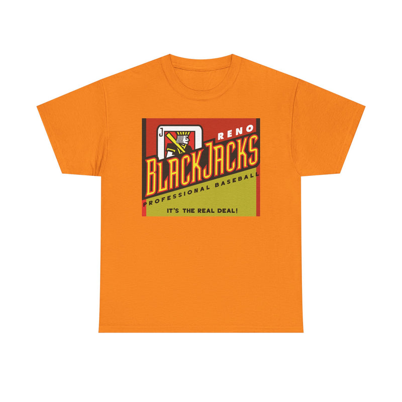 Load image into Gallery viewer, Reno Blackjacks Nevada Baseball 1999 T-shirt