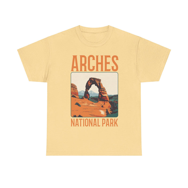 Load image into Gallery viewer, Arches National Park Utah Poster Print T-shirt
