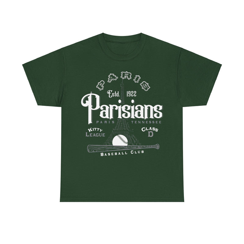 Load image into Gallery viewer, Paris Parisians Est 1922 Tennessee Baseball T-shirt