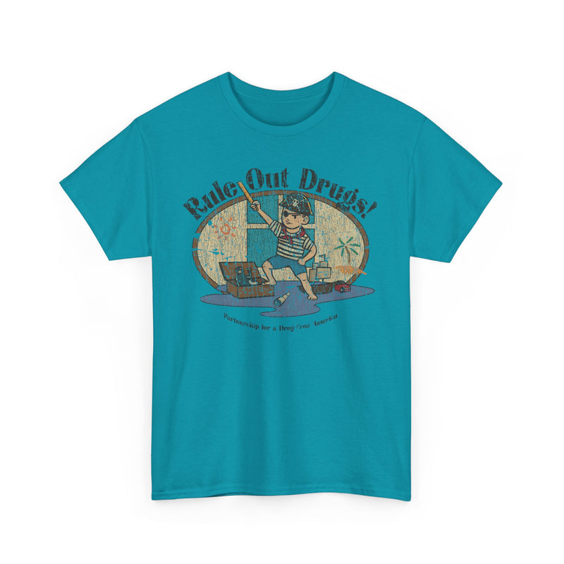 Load image into Gallery viewer, Rule Out Drugs 1986 Political Drug-free T-shirt