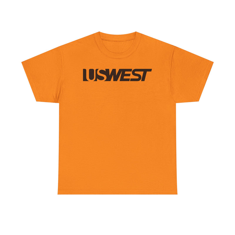 Load image into Gallery viewer, USWEST Telecommunications Logo Vintage Phone Company T-Shirt