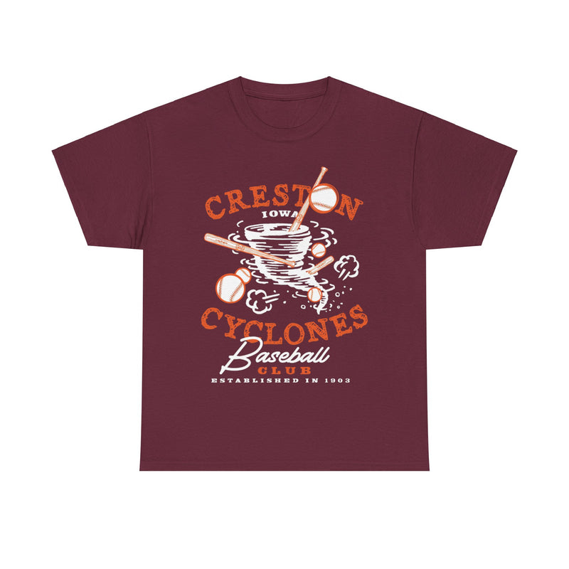 Load image into Gallery viewer, Creston Cyclones Est 1903 Iowa Baseball T-shirt