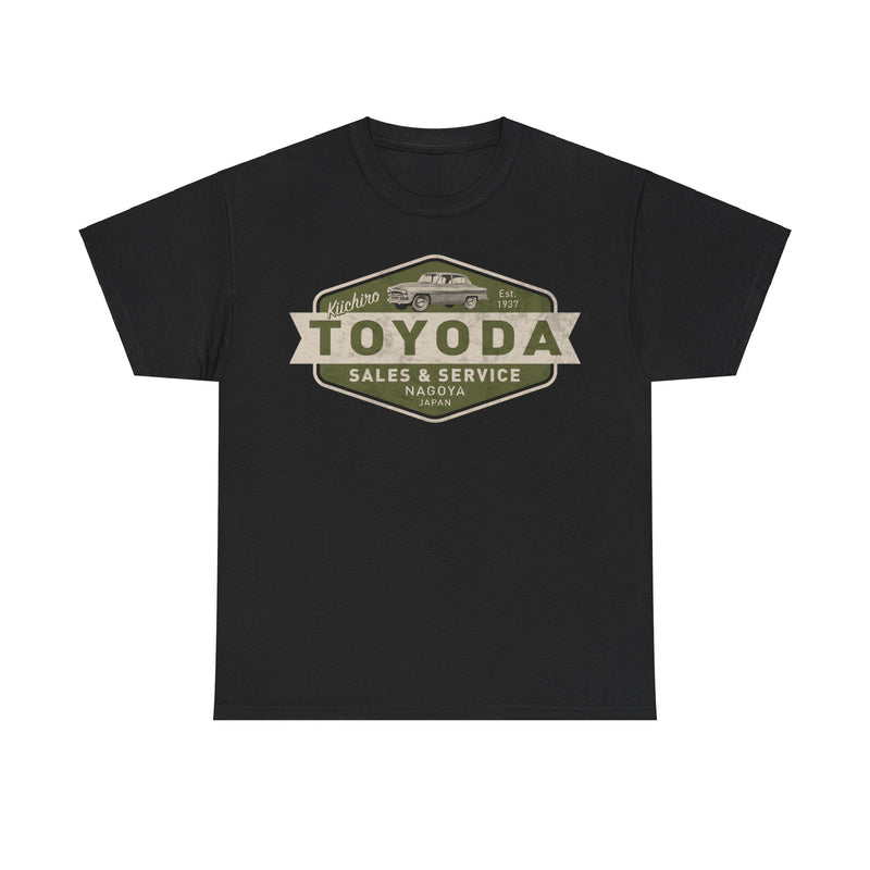 Load image into Gallery viewer, Kiichiro Toyoda Toyota Est 1937 Nagoya Japan Car T-shirt