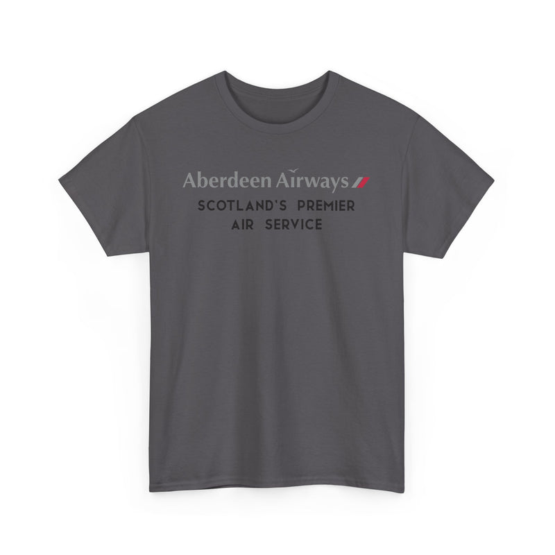 Load image into Gallery viewer, Aberdeen Airways Scotland's Premier Air Service Vintage Logo Aviation T-shirt