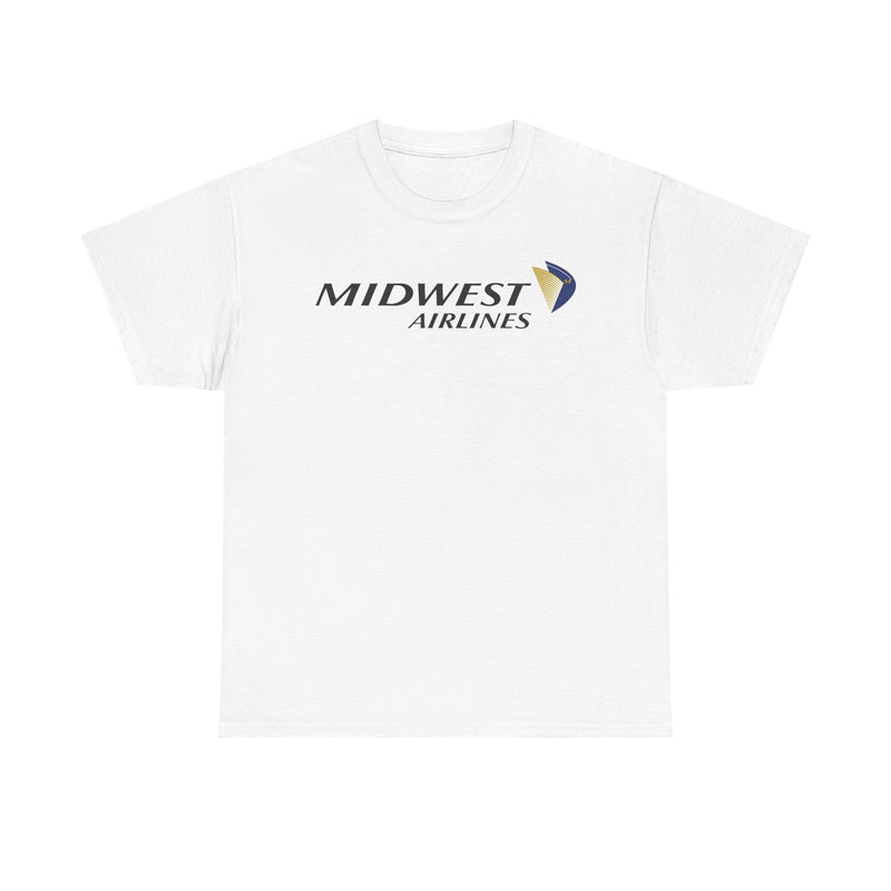 Load image into Gallery viewer, Midwest Airlines Classic Black Yellow Logo Aviation History Collectible T-shirt