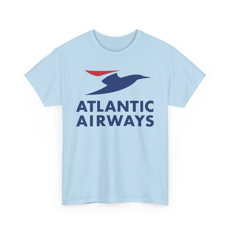 Load image into Gallery viewer, Atlantic Airways Blue Bird Logo North Atlantic Carrier Vintage T-shirt