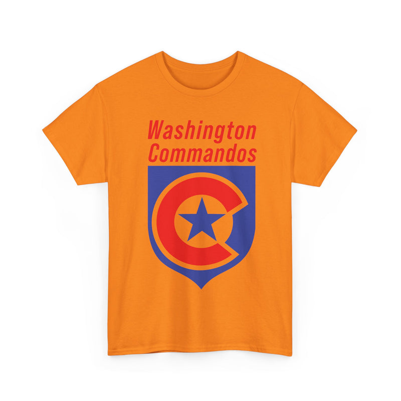 Load image into Gallery viewer, Washington Commandos Arena Football 1987 1990 T-shirt