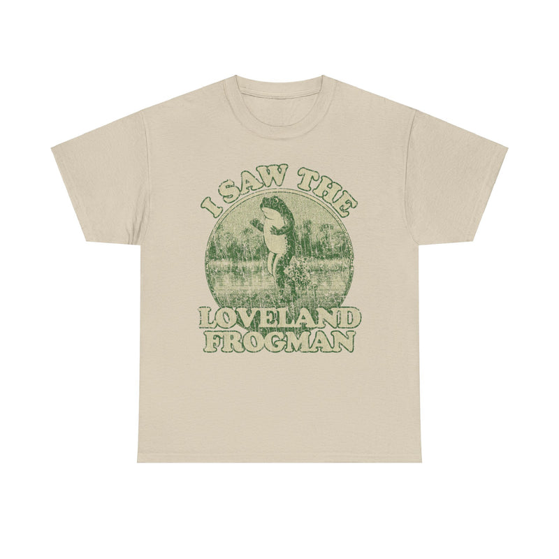 Load image into Gallery viewer, I Saw The Loveland Ohio Frogman Legend T-shirt