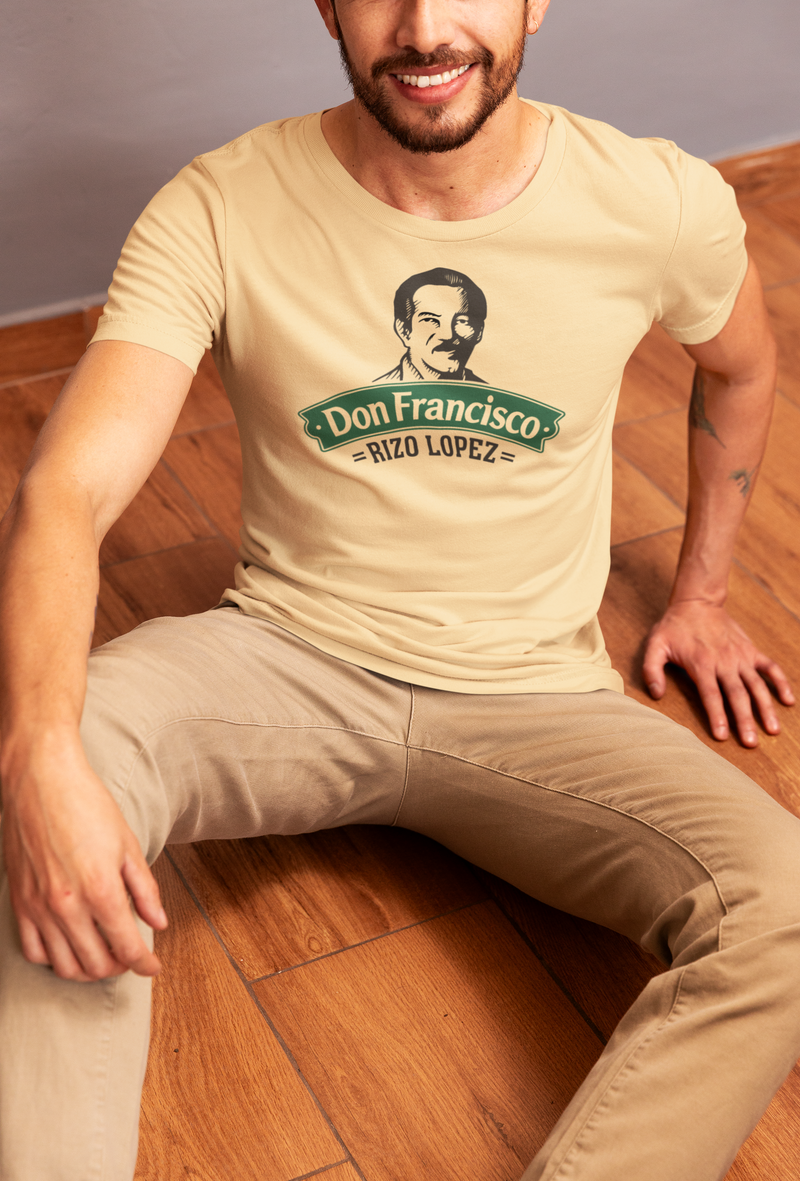 Load image into Gallery viewer, Don Francisco Rizo Lopez T-Shirt - Food Manufacturing Industry Logo
