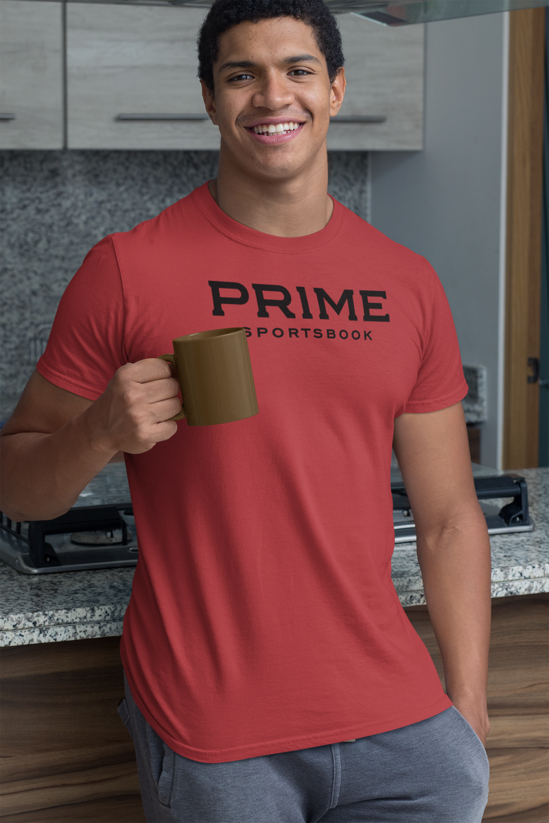 Load image into Gallery viewer, Prime Sportsbook T-Shirt - Sports Betting Gaming Industry Logo Tee