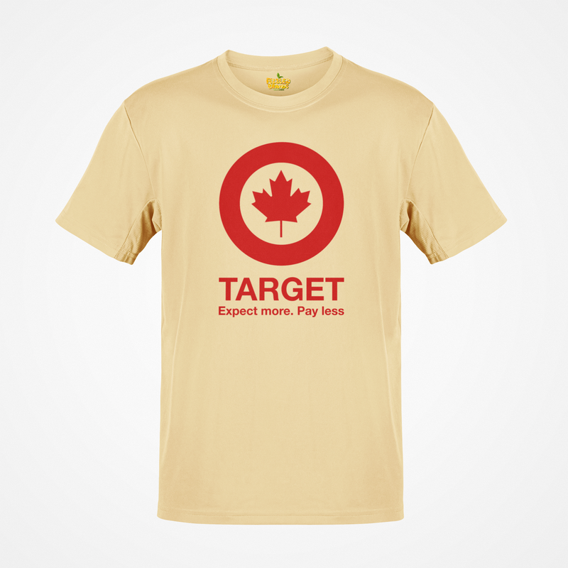 Load image into Gallery viewer, Target Canada Expect More Pay Less Red Maple Leaf Department Store T-shirt