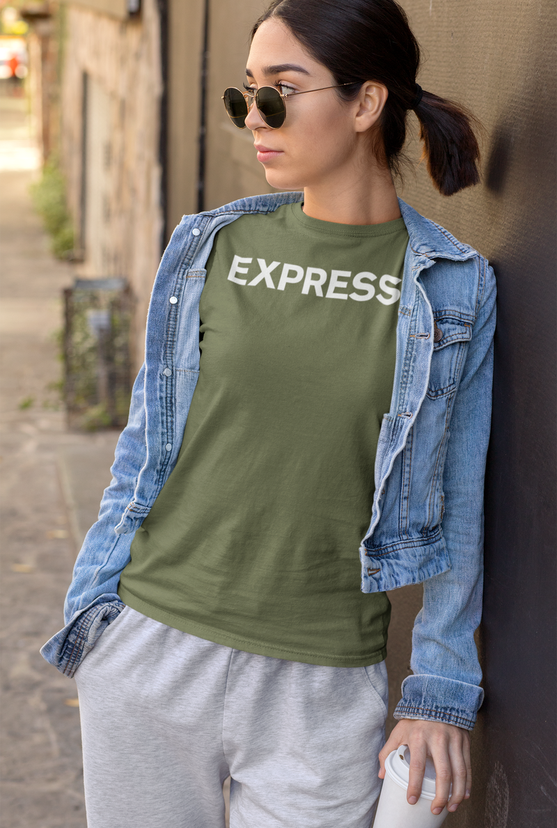Load image into Gallery viewer, Express Inc T-Shirt Bankrupt Fashion Retailer Defunct Store Logo Tee
