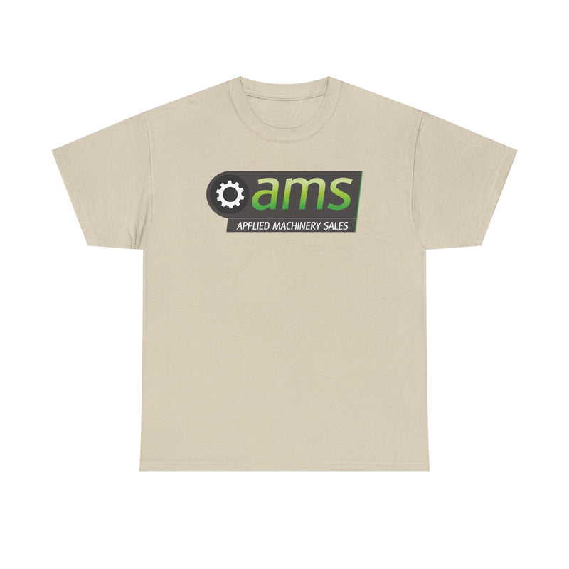 Load image into Gallery viewer, Applied Machinery Sales T-Shirt - AMS Industrial Defunct Company Logo Tee