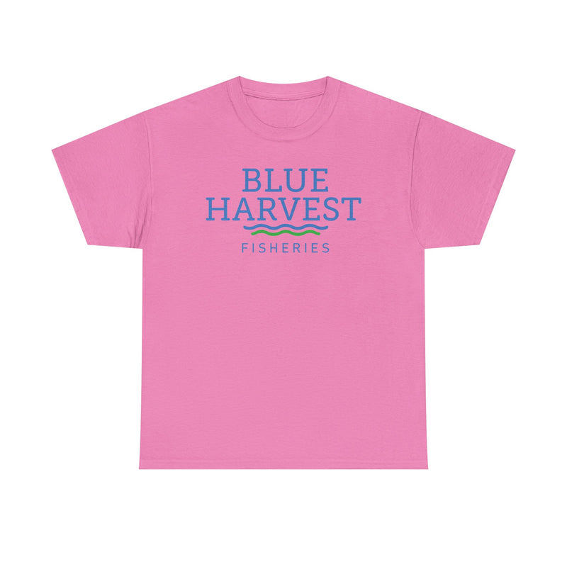 Load image into Gallery viewer, Blue Harvest Fisheries T-Shirt - Commercial Fishing Industry Logo