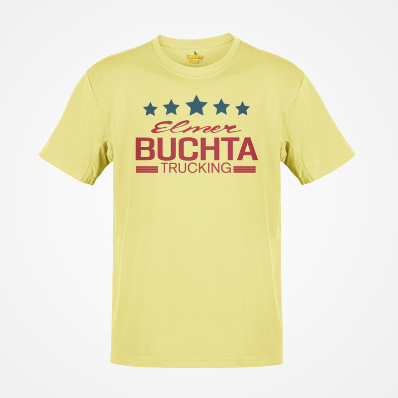 Load image into Gallery viewer, Elmer Buchta Trucking Defunct Transportation T-shirt