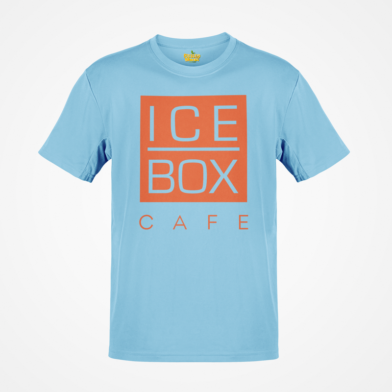 Load image into Gallery viewer, Icebox Cafe T-Shirt - Restaurant Industry Bankrupt Company Logo Tee