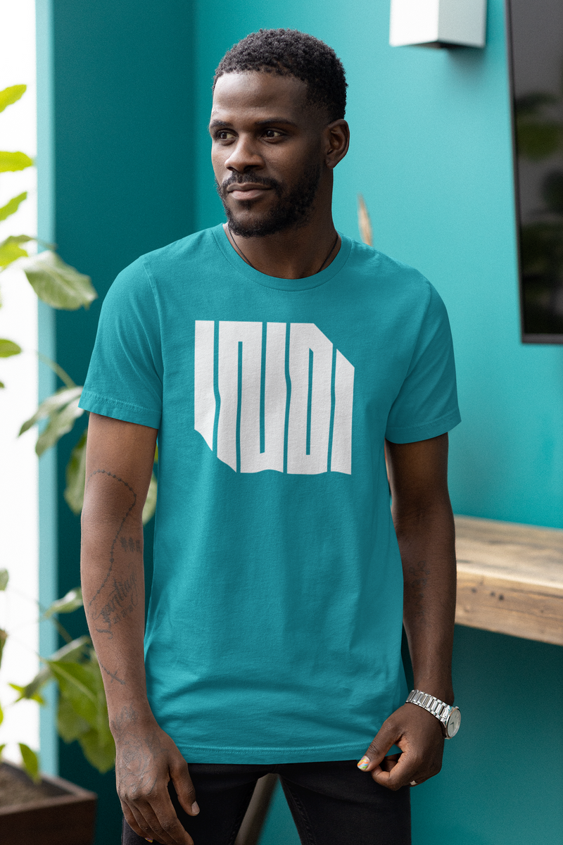 Load image into Gallery viewer, Indi EV T-Shirt - Electric Vehicle Industry Bankrupt Company Logo