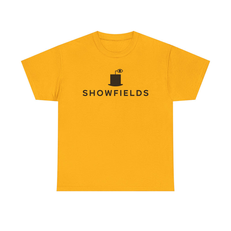 Load image into Gallery viewer, Showfields T-Shirt - Retail Experience Industry Bankrupt Logo Tee