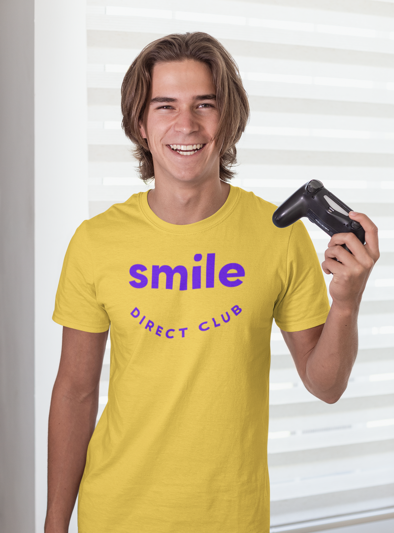 Load image into Gallery viewer, SmileDirectClub T-Shirt - Teledentistry Industry Bankrupt Logo Tee