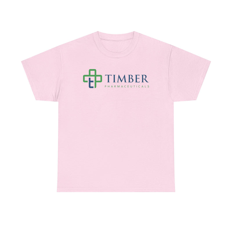 Load image into Gallery viewer, Timber Pharmaceuticals T-Shirt - Biotech Industry Bankrupt Logo