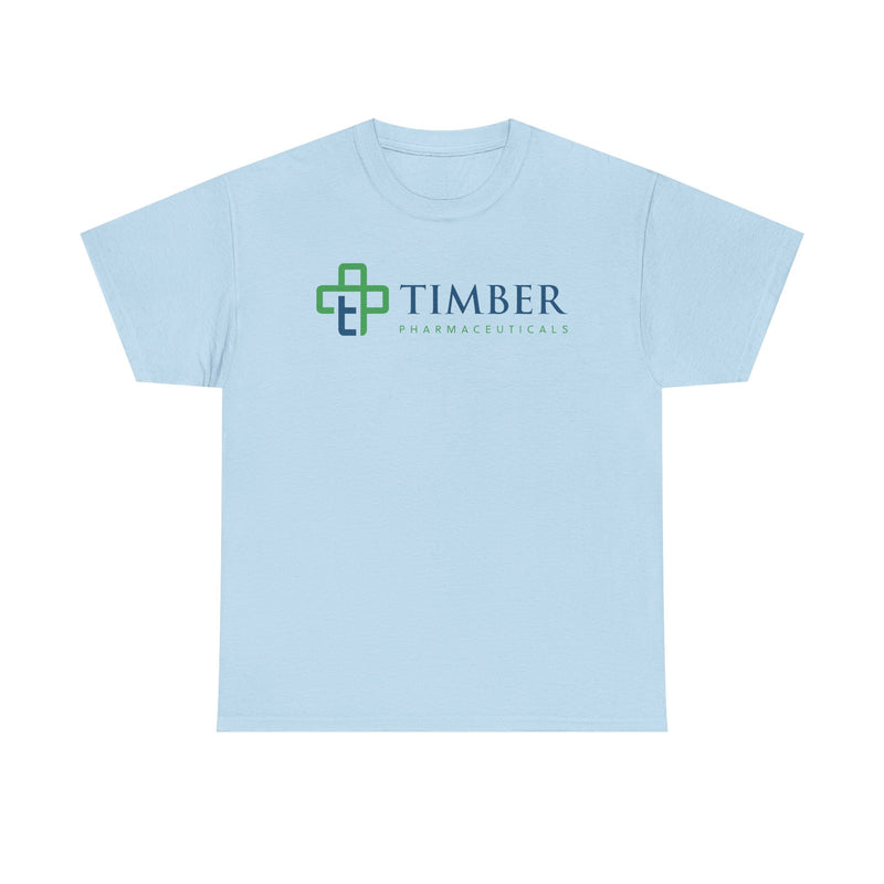 Load image into Gallery viewer, Timber Pharmaceuticals T-Shirt - Biotech Industry Bankrupt Logo