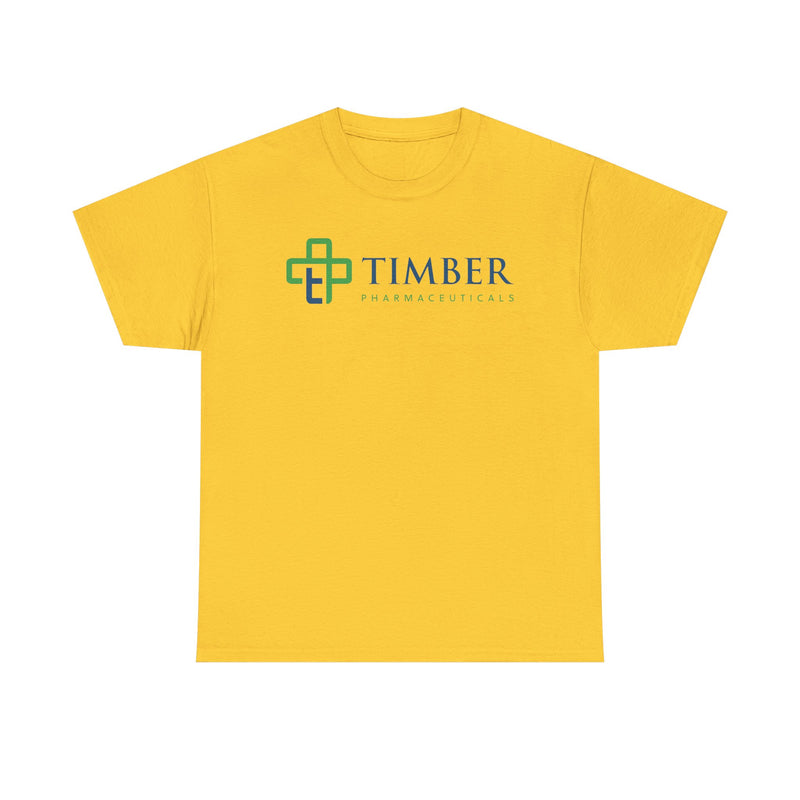Load image into Gallery viewer, Timber Pharmaceuticals T-Shirt - Biotech Industry Bankrupt Logo