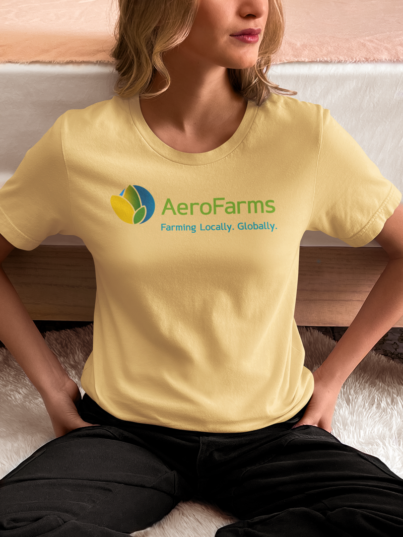 Load image into Gallery viewer, AeroFarms T-Shirt - Vertical Farming Industry Bankrupt Defunct Logo Tee