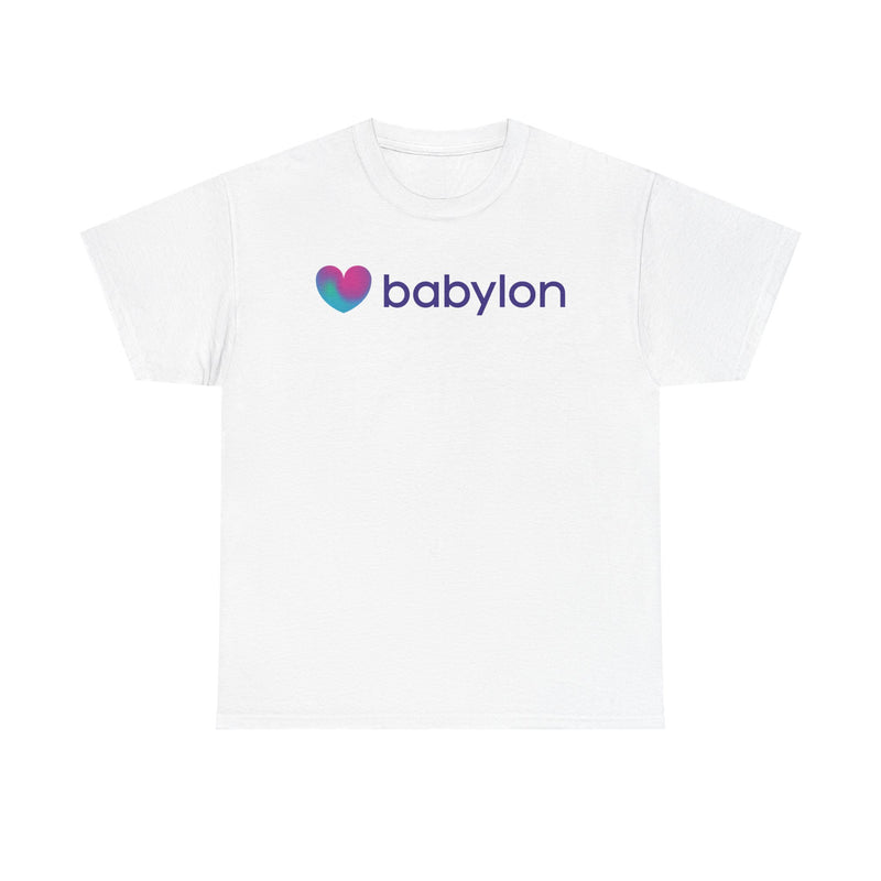 Load image into Gallery viewer, Babylon Health T-Shirt - Healthcare Industry Bankrupt Defunct Logo Tee