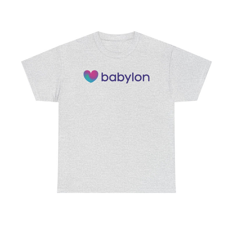 Load image into Gallery viewer, Babylon Health T-Shirt - Healthcare Industry Bankrupt Defunct Logo Tee