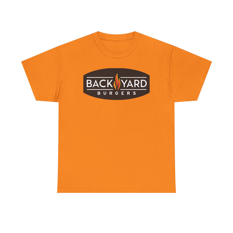 Load image into Gallery viewer, Back Yard Burgers T-Shirt - Restaurant Industry Bankrupt Defunct Logo Tee