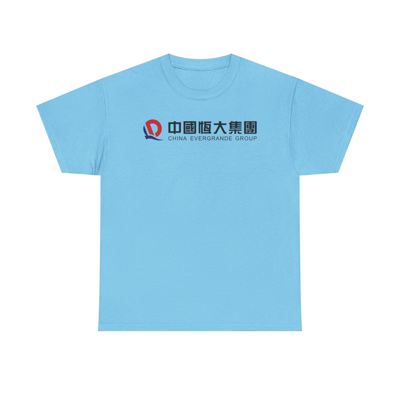 Load image into Gallery viewer, China Evergrande T-Shirt - Real Estate Industry Bankrupt Defunct Logo Tee