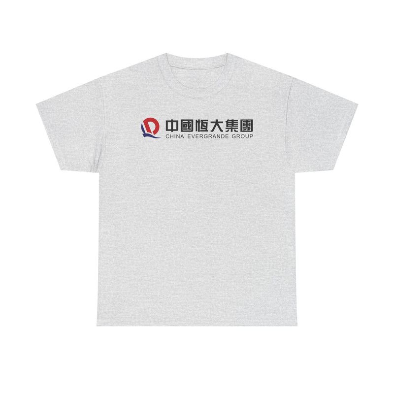 Load image into Gallery viewer, China Evergrande T-Shirt - Real Estate Industry Bankrupt Defunct Logo Tee