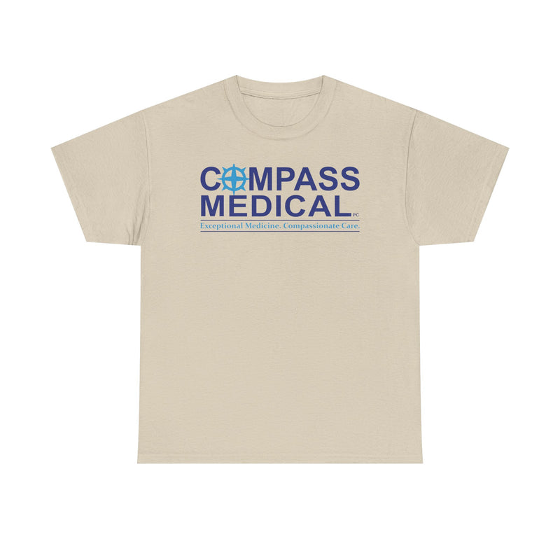 Load image into Gallery viewer, Compass Medical T-Shirt - Healthcare Industry Bankrupt Defunct Logo Tee